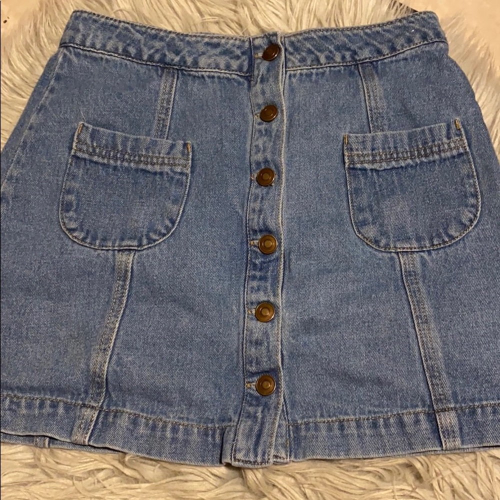 Jean skirt
